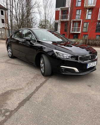 Peugeot 508 cena 56900 przebieg: 120000, rok produkcji 2015 z Wrocław małe 16